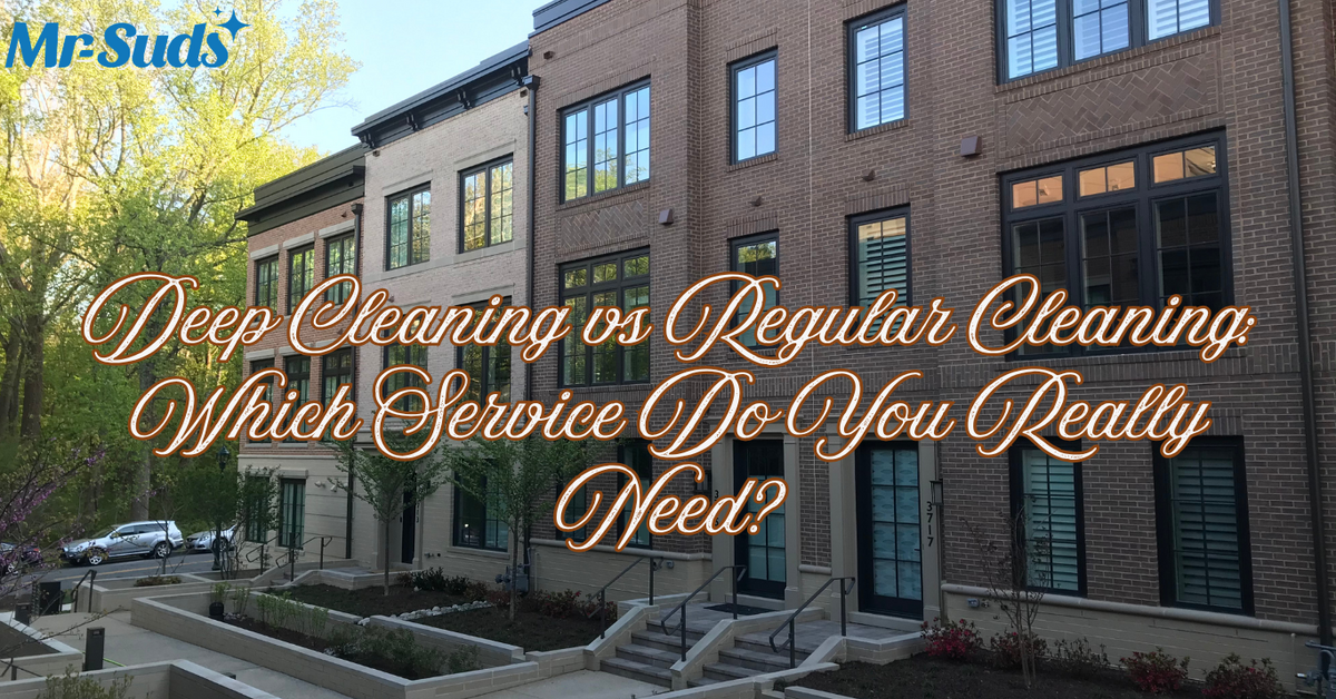 Deep Cleaning vs Regular Cleaning: Which Service Do You Really Need?