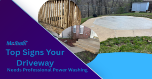 Top Signs Your Driveway Needs Professional Power Washing