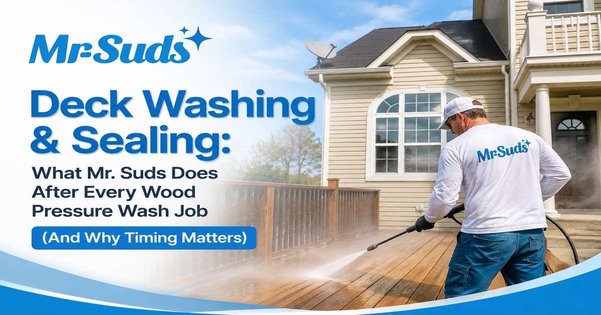 Best Time to Pressure Wash Your Home in Kingwood, TX | Mr. Suds