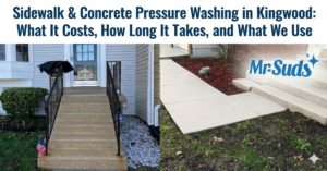 Sidewalk Pressure Washing Cost in Kingwood (2026)
