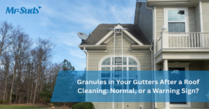 Granules in Your Gutters? What It Means for Your Roof
