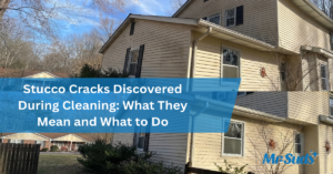 Stucco Cracks Found After Cleaning? What They Mean in CT