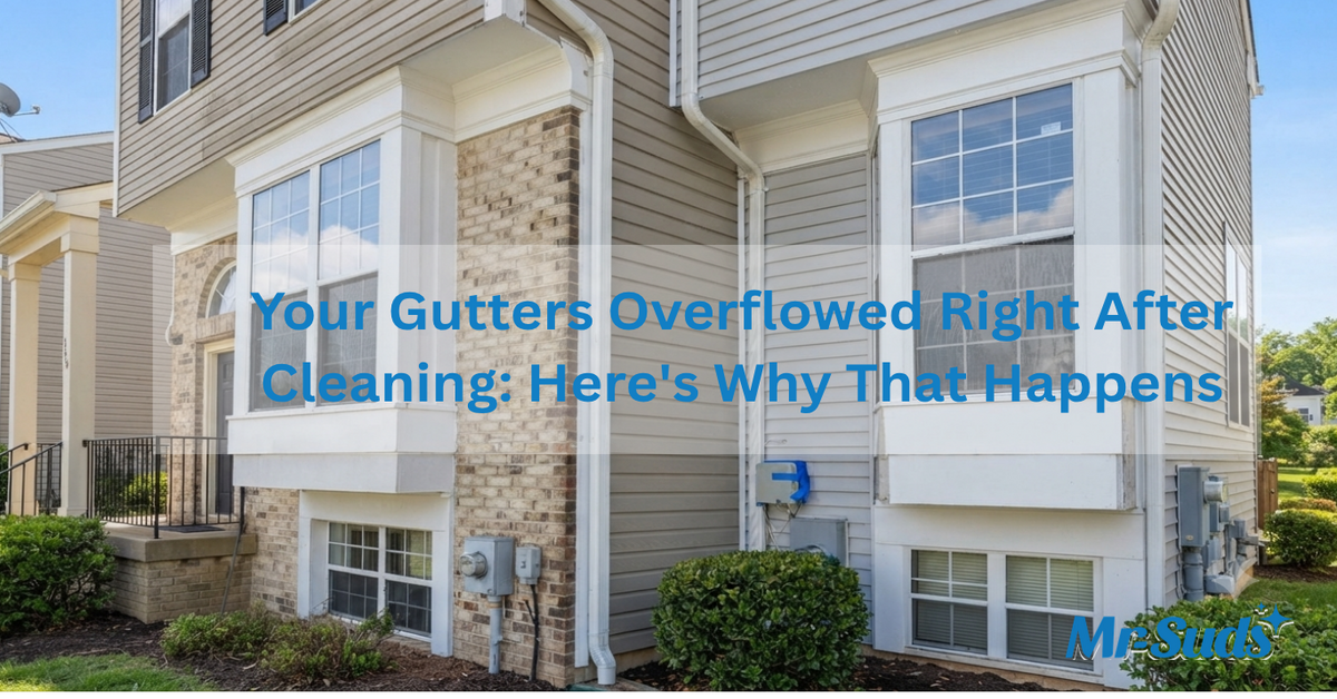 Clean Gutters Still Overflowing? 6 Common Causes in CT