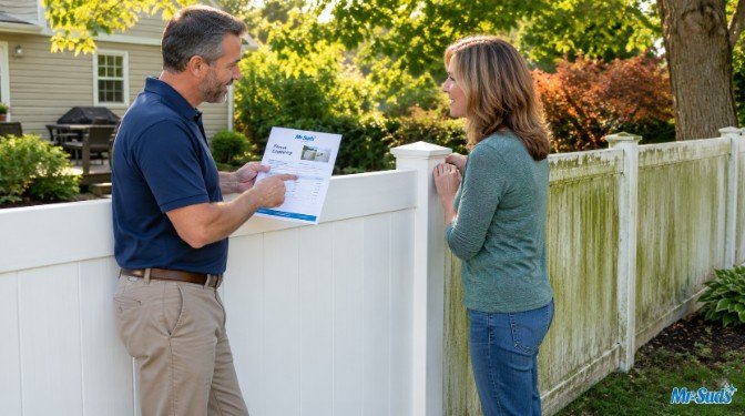 Fence Cleaning Quote Conversation