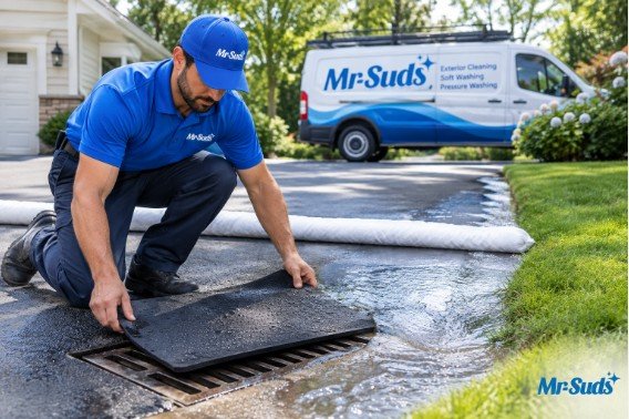 Mr-Suds Storm Drain Protection