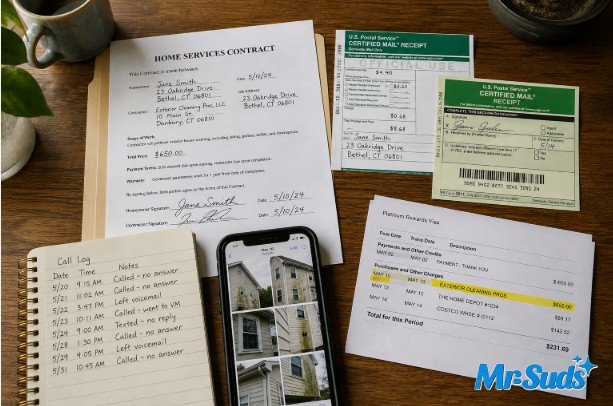 Organized Home Services Records mr suds