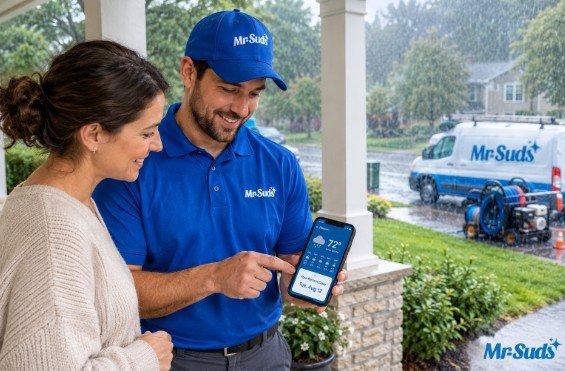 Rainy Porch Service Consultation