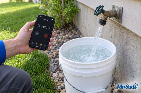 Timing a Backyard Water Fill