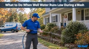What to Do When Well Water Runs Low During a Wash