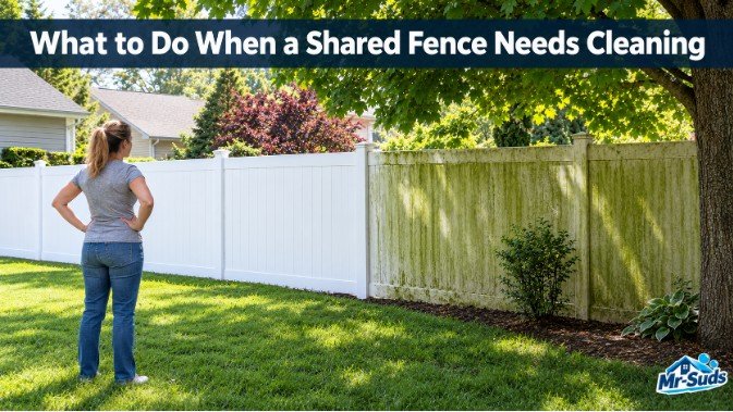 What to Do When a Shared Fence Needs Cleaning