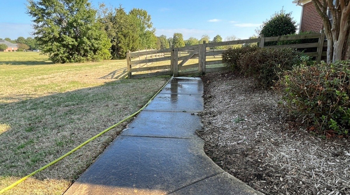 Freeze-thaw cycle damage showing how freezing water breaks apart untreated concrete